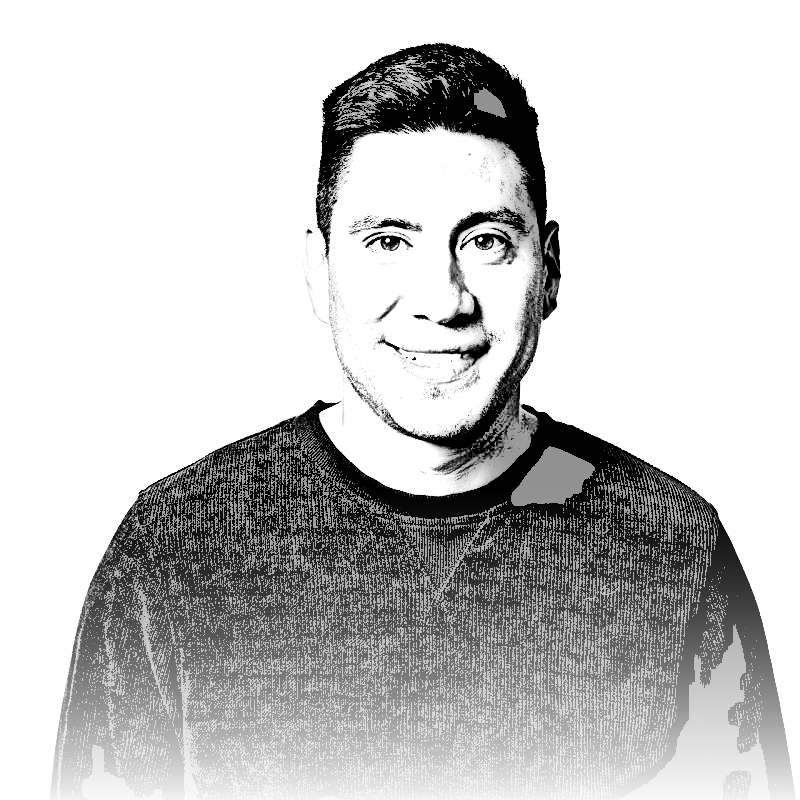 Graphite sketch portrait of Bert Haro